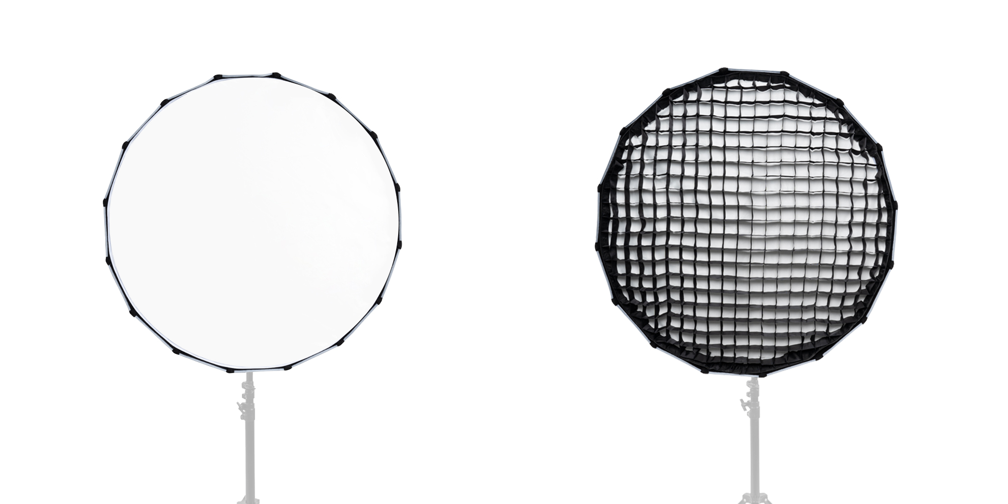 Boîte à lumière Aputure Light Dome SE - Grille incluse