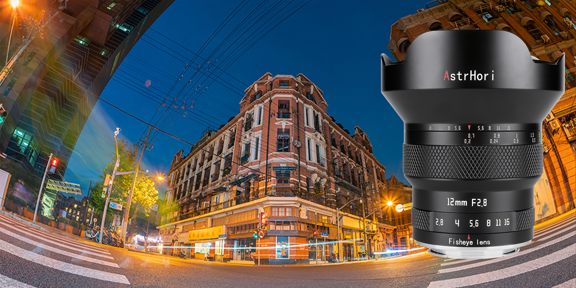 Obiektyw AstrHori MF 12 mm f_2,8 Full-frame Fisheye do Nikon Z