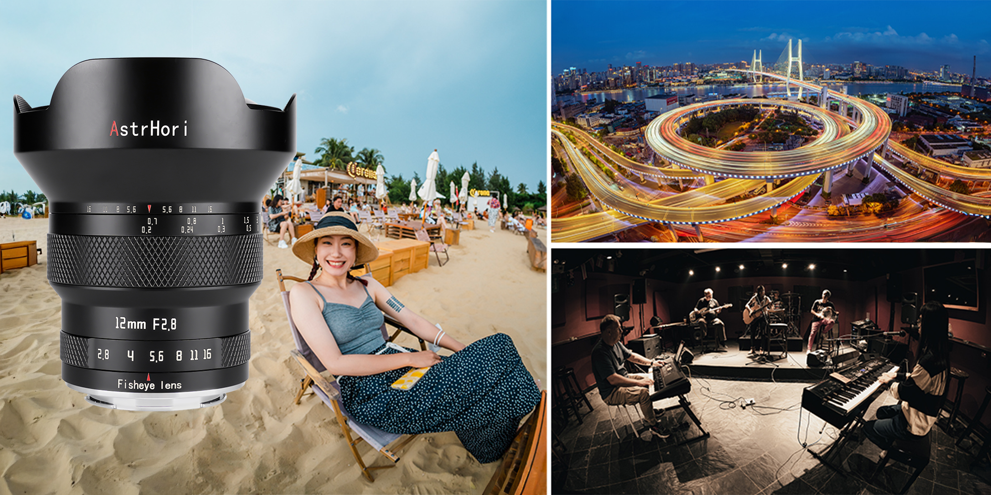 Obiektyw AstrHori MF 12 mm f/2,8 Full-frame Fisheye do Sony E