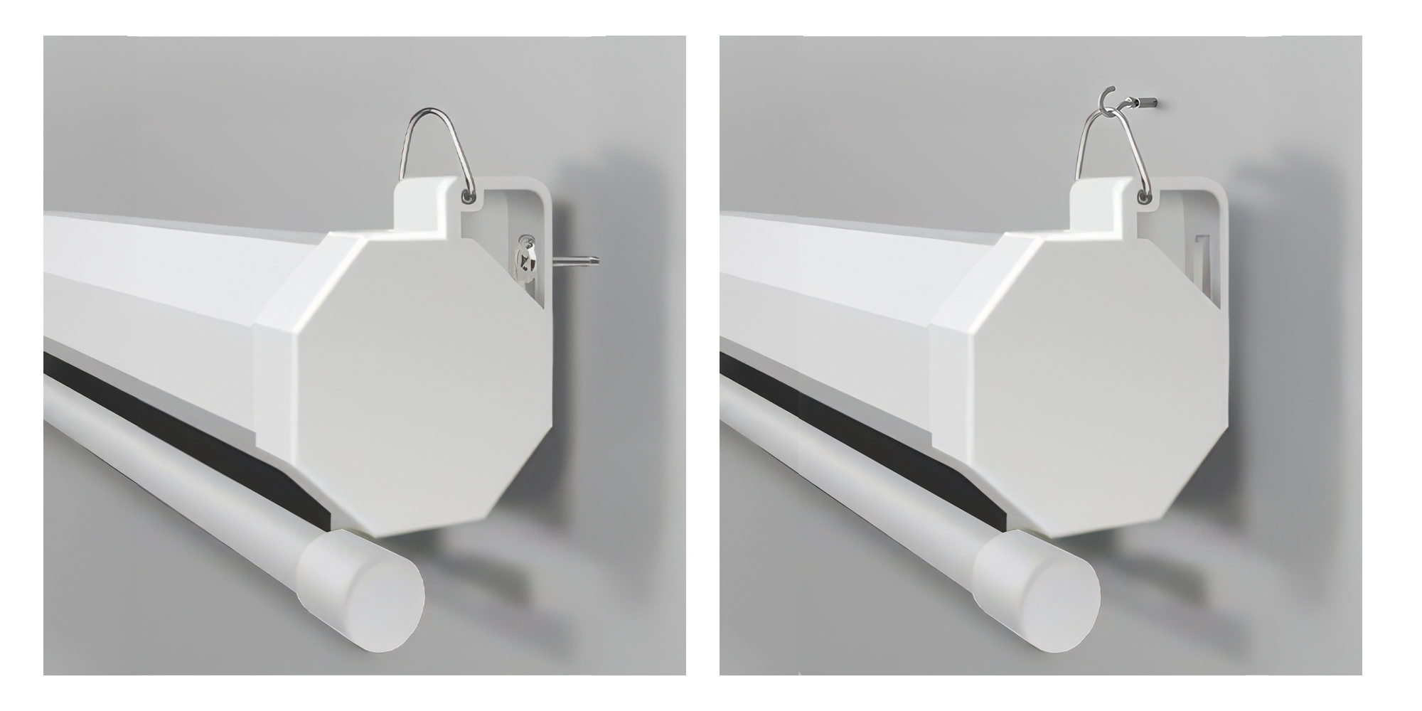 Ekran projekcyjny ścienny Camrock Matte W 100