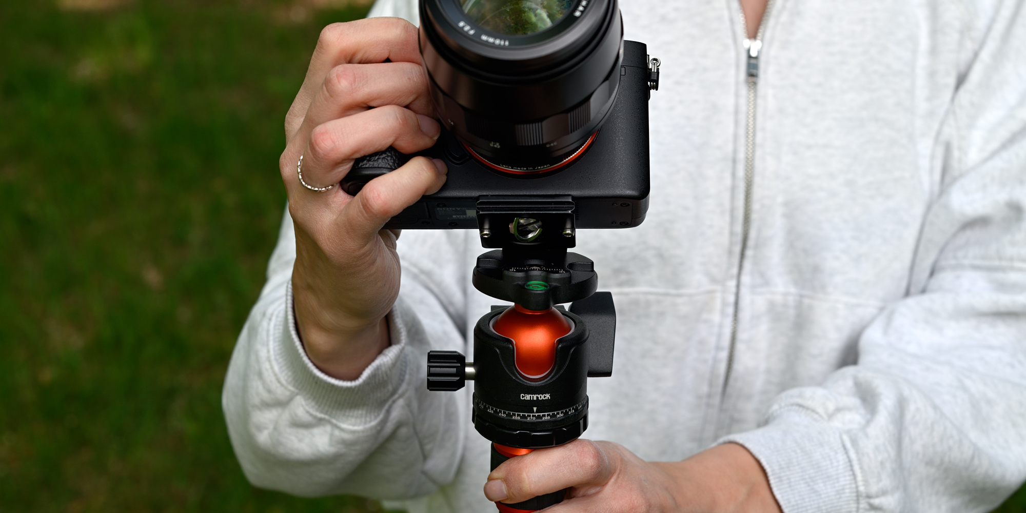 Statyw Camrock Wanderer T42 z głowicą kulową AL-4AS