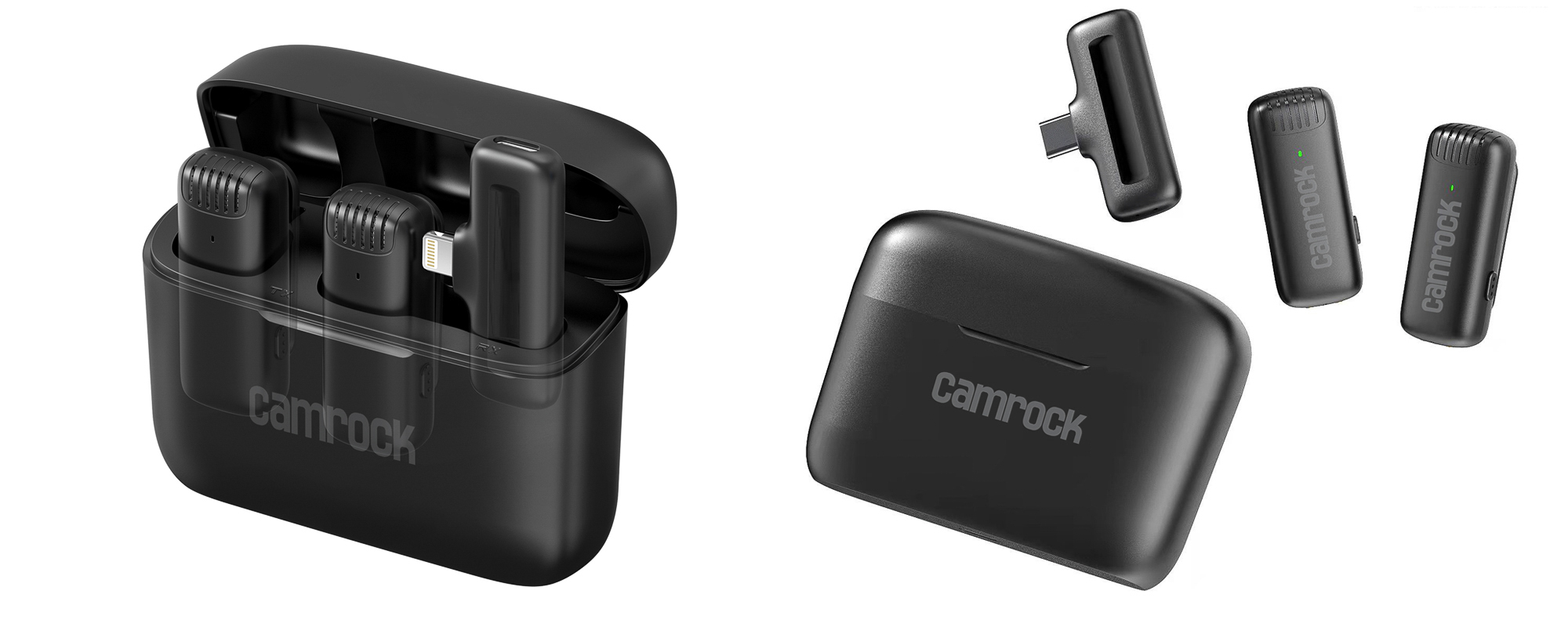 Zestaw do bezprzewodowej transmisji dźwięku Camrock Trio MW3 - USB-C