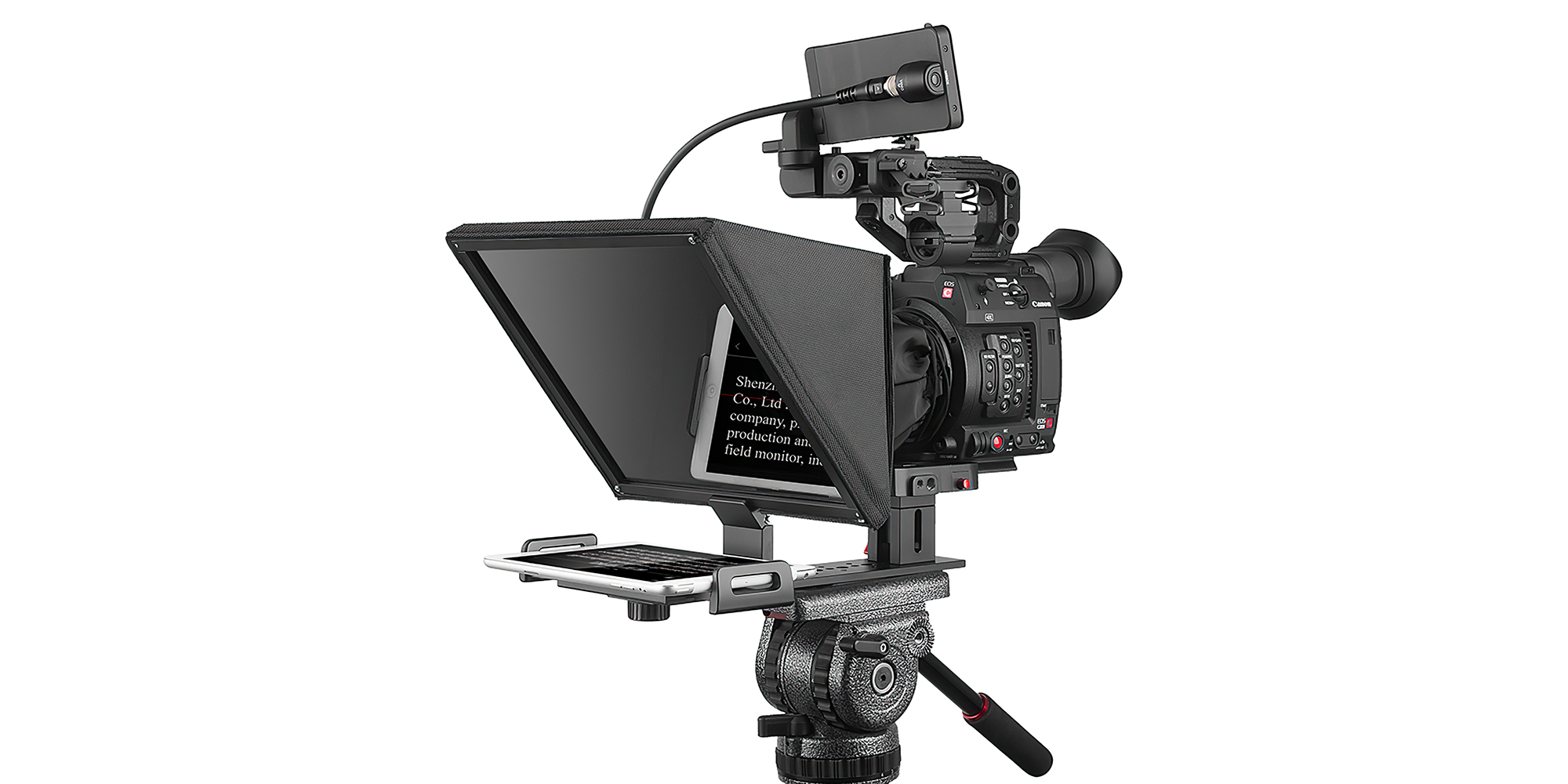 Desview T12 Teleprompter - Wide View Angle