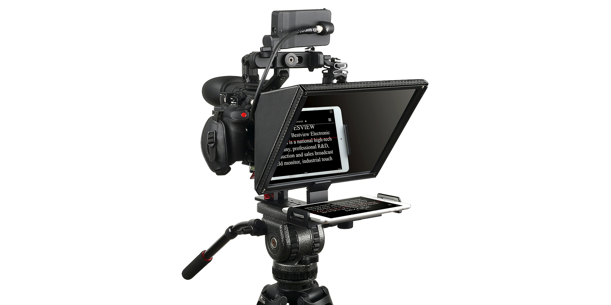Desview T12 Teleprompter - Successful recordings on the first try!