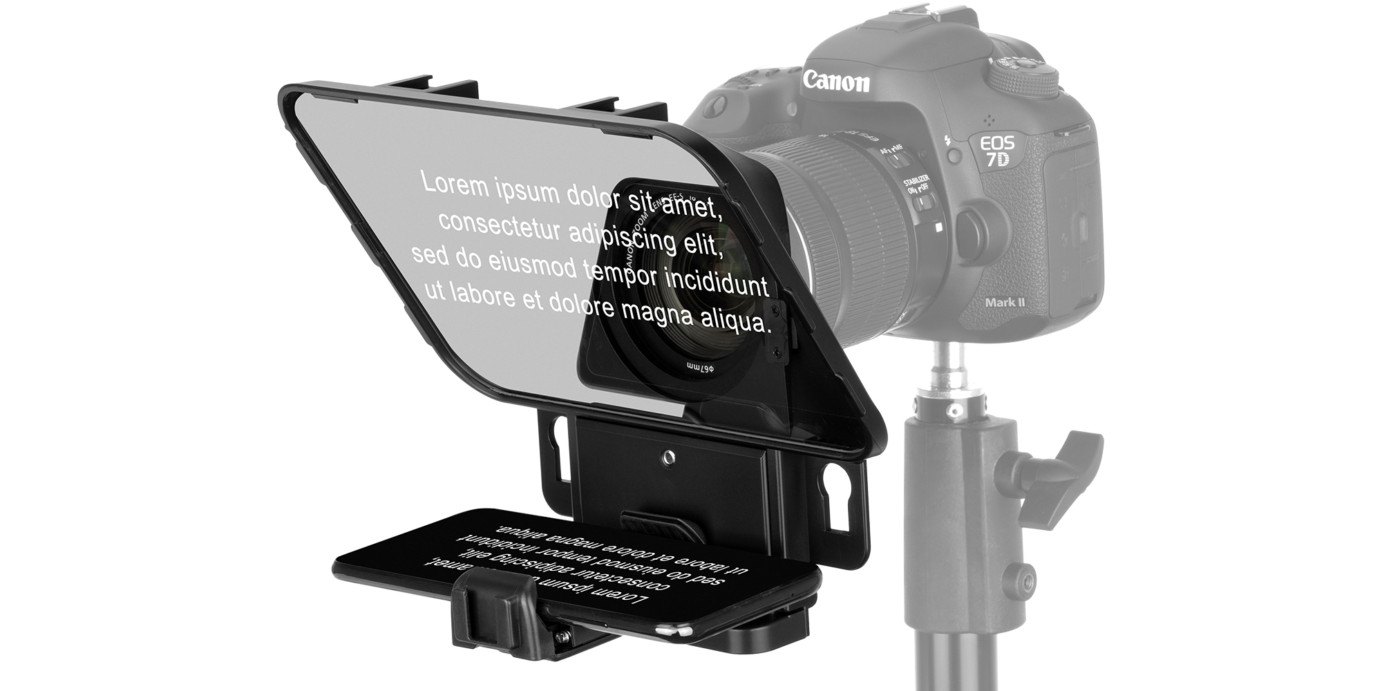 Large Teleprompter Desview T3