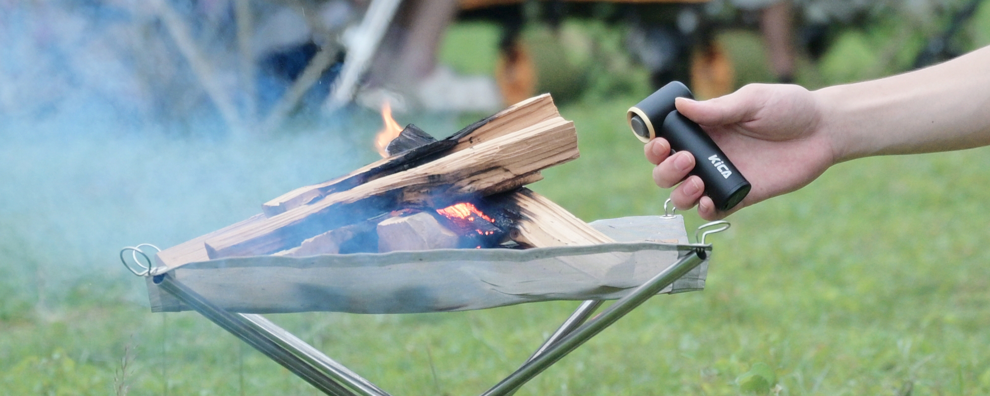 Dmuchawa wielofunkcyjna FeiyuTech KiCA JetFan Mini - niebieska
