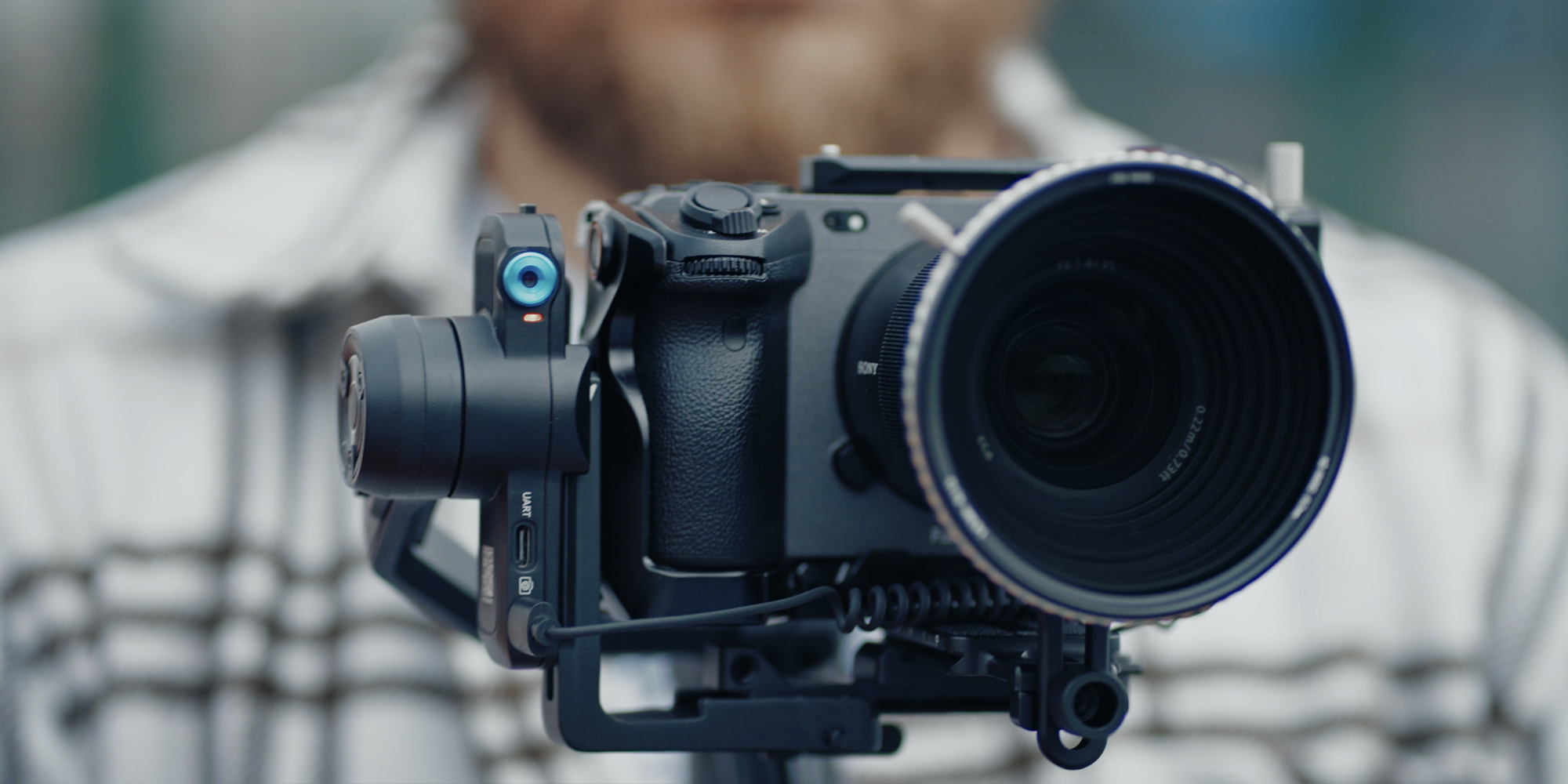 width=100% Gimbal ręczny FeiyuTech Scorp mini 3 do smartfonów