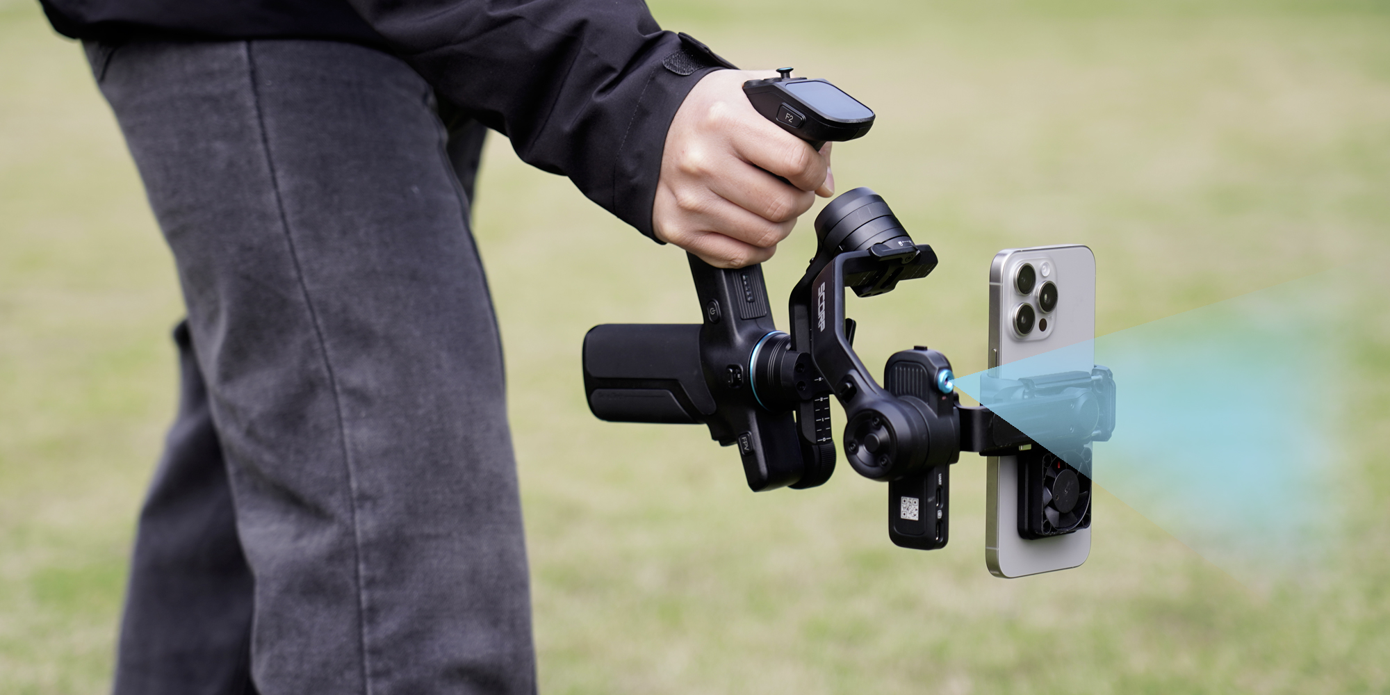 width=100% Gimbal ręczny FeiyuTech Scorp mini 3 do smartfonów