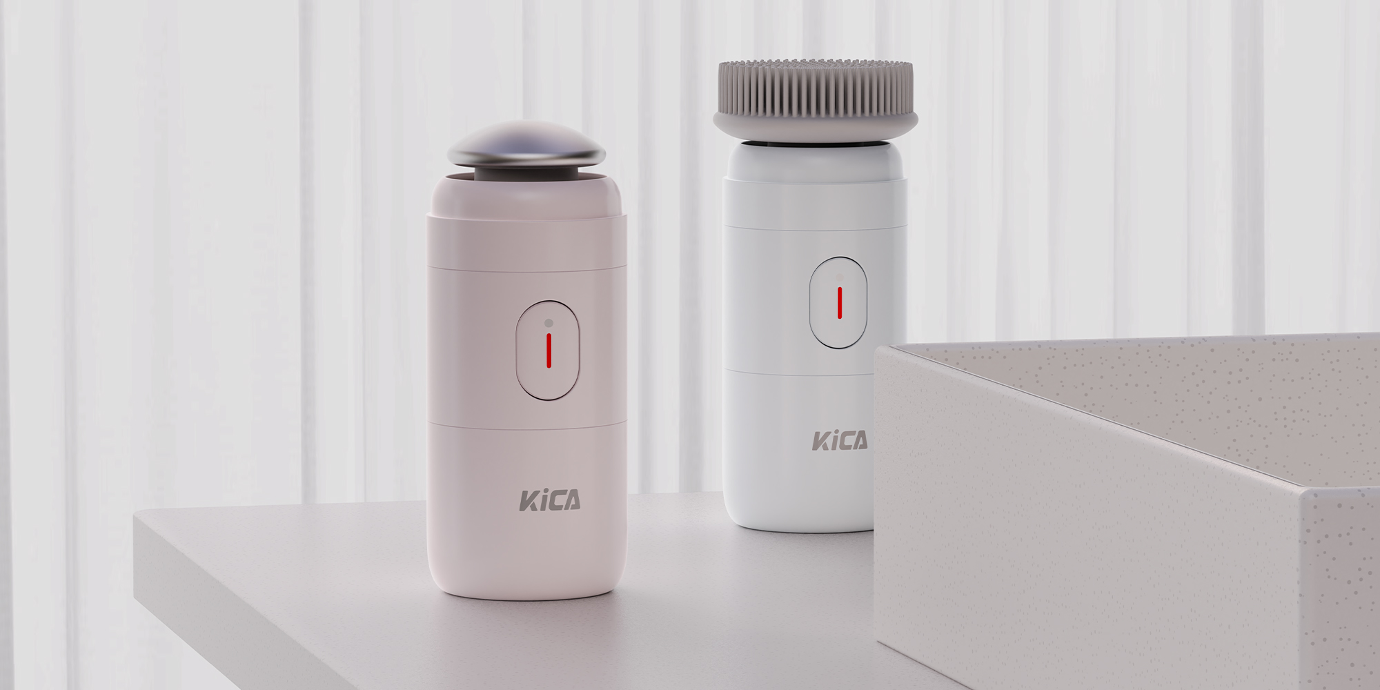 Masażer do twarzy KiCA PureClear - niebieski