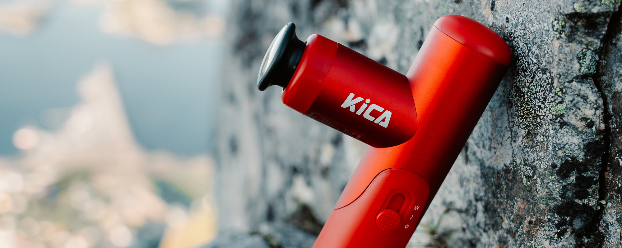 Masażer wibracyjny KiCA mini 3 - czerwony