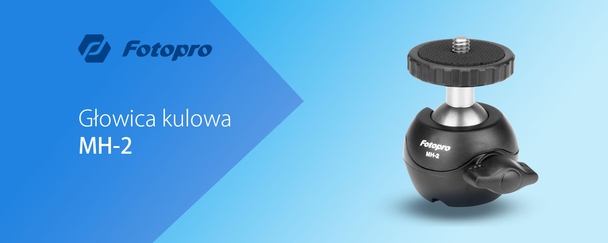 Głowica kulowa Fotopro KII - czarna