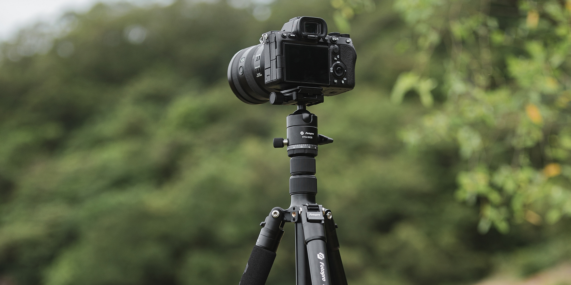 Statyw Fotopro A5i z głowicą kulową FPH-55QS