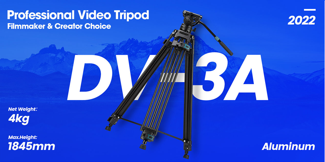 Fotopro DV-3A video tripod