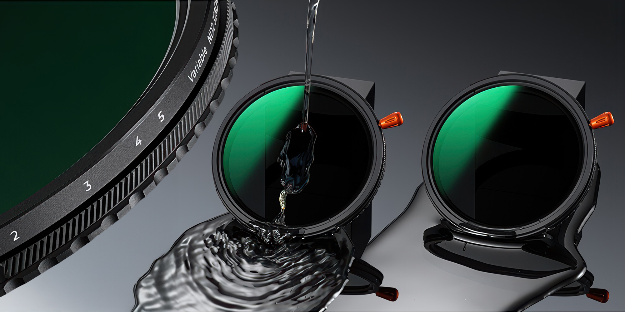 Grafika - Filtr K&F Concept Nano-X CPL & Fader ND2-32 & Black Mist 1_4 - Zaawansowana powłoka Nano-X MRC