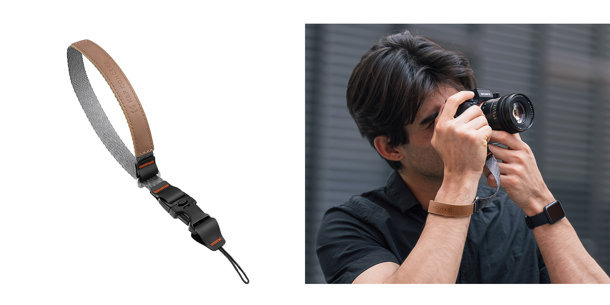 Pasek nadgarstkowy do aparatu K&F Concept Alpha Strap Wrist - Wybór na długie lata