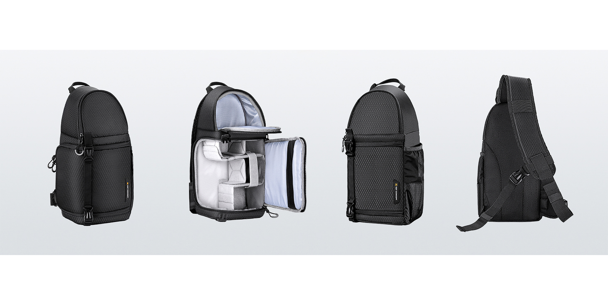 Plecak fotograficzny K&F Concept Beta Messenger 10 l - czarny - Styl i nowoczesność