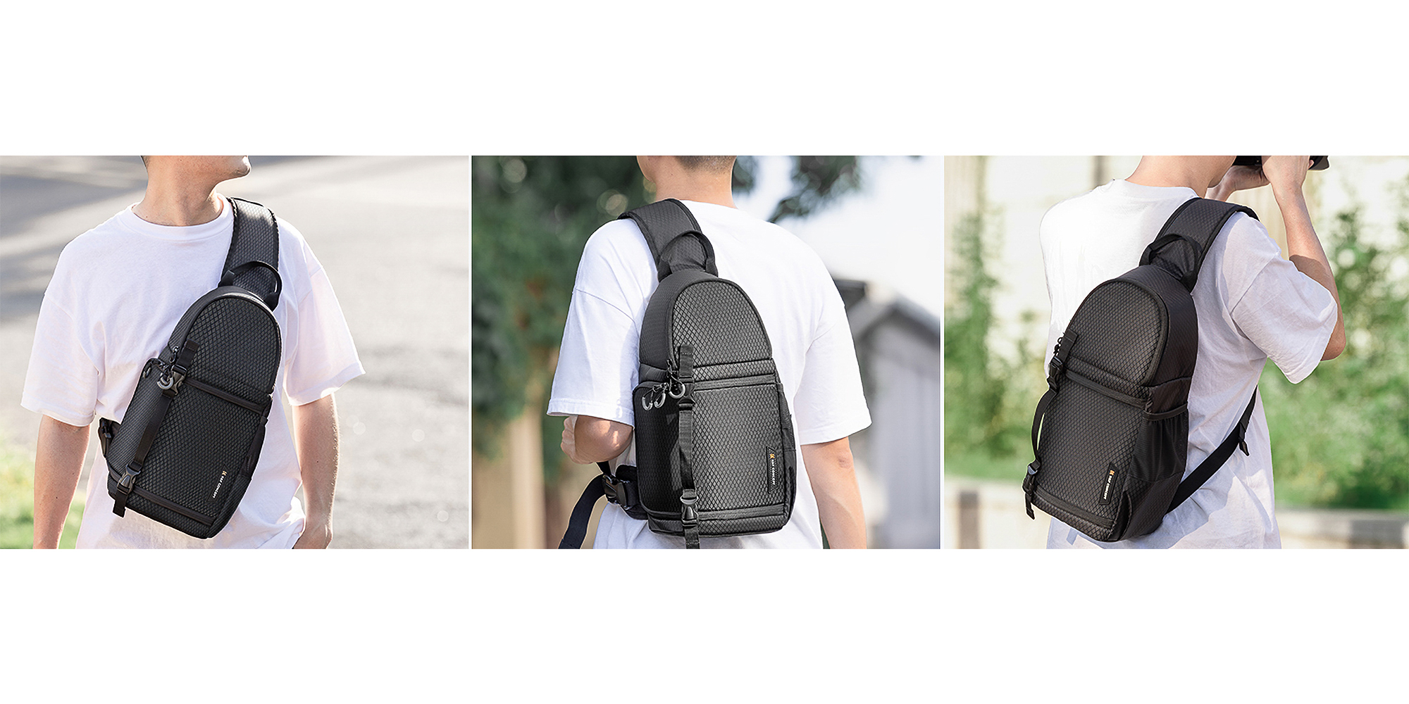 Plecak fotograficzny K&F Concept Beta Messenger 10 l - czarny