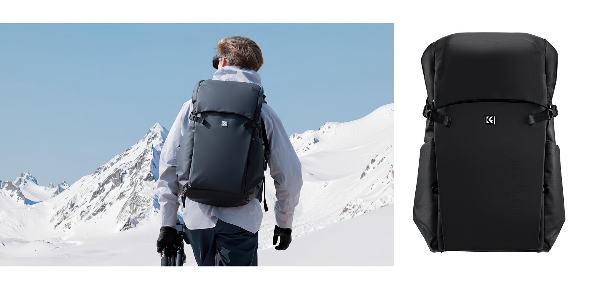 Plecak fotograficzny K&F Concept Star Wander 04 30 l - czarny - Ergonomia i komfort noszenia