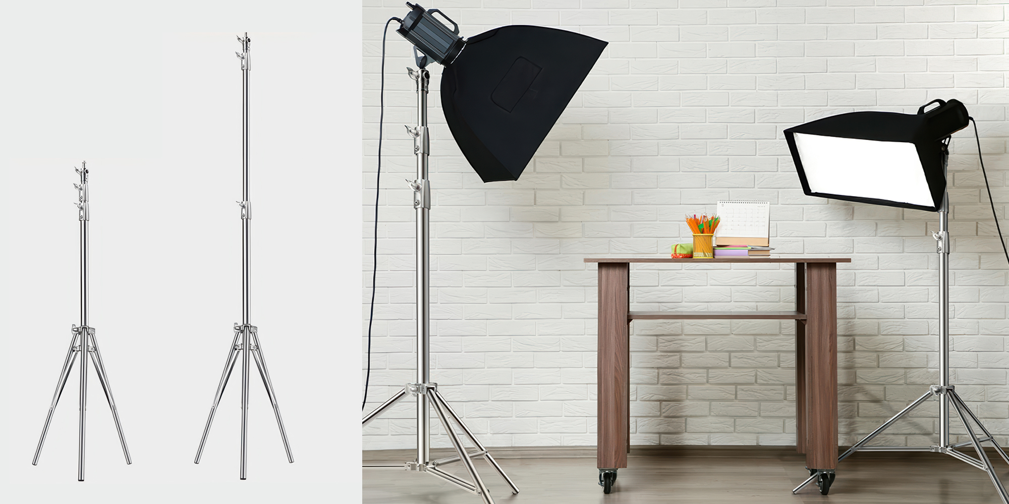 Statyw oświetleniowy K&F Concept KF34.044 - 280 cm