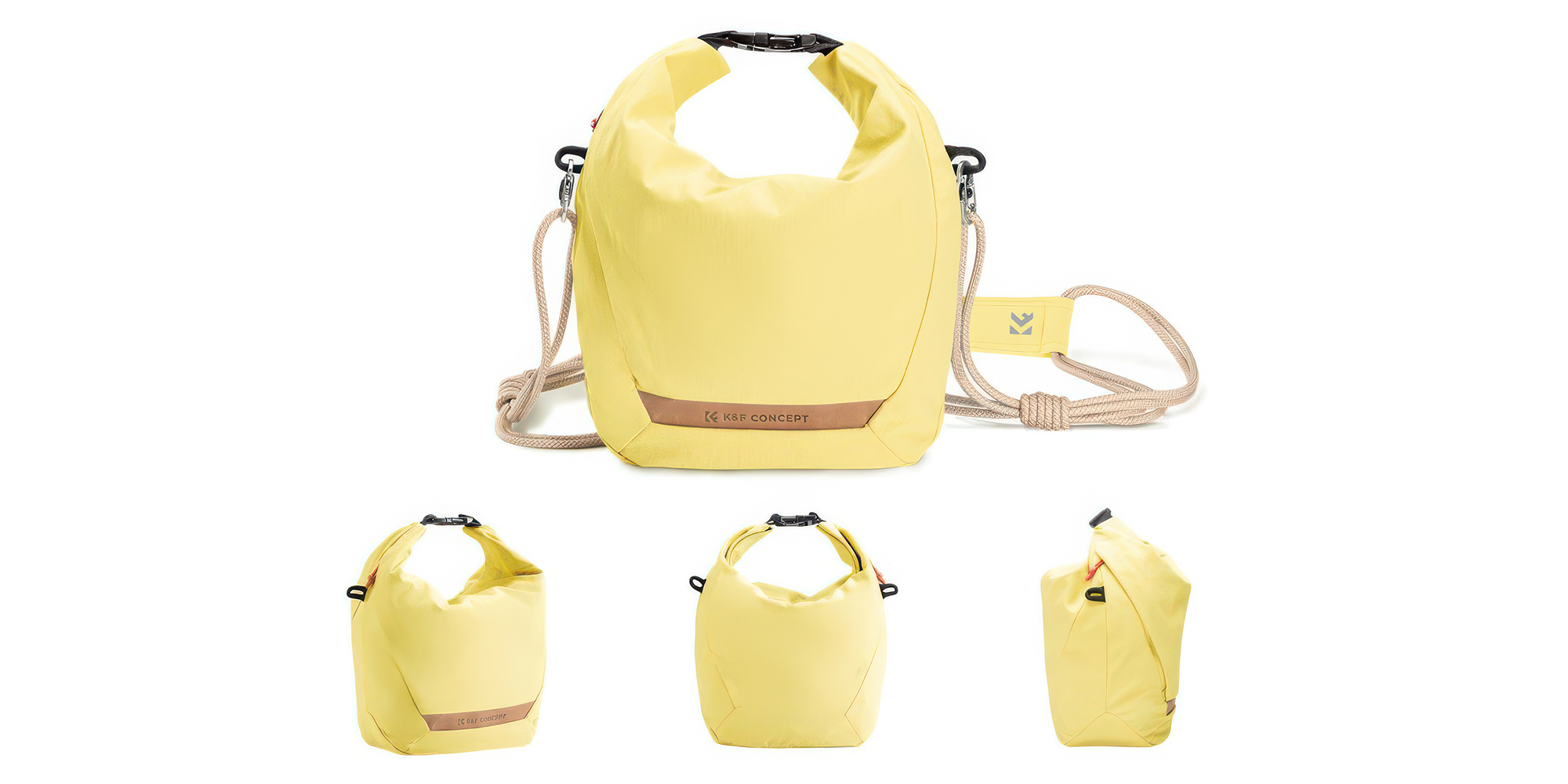 Torba fotograficzna K&F Concept Urban Wander Sling U11 5 l - żółta