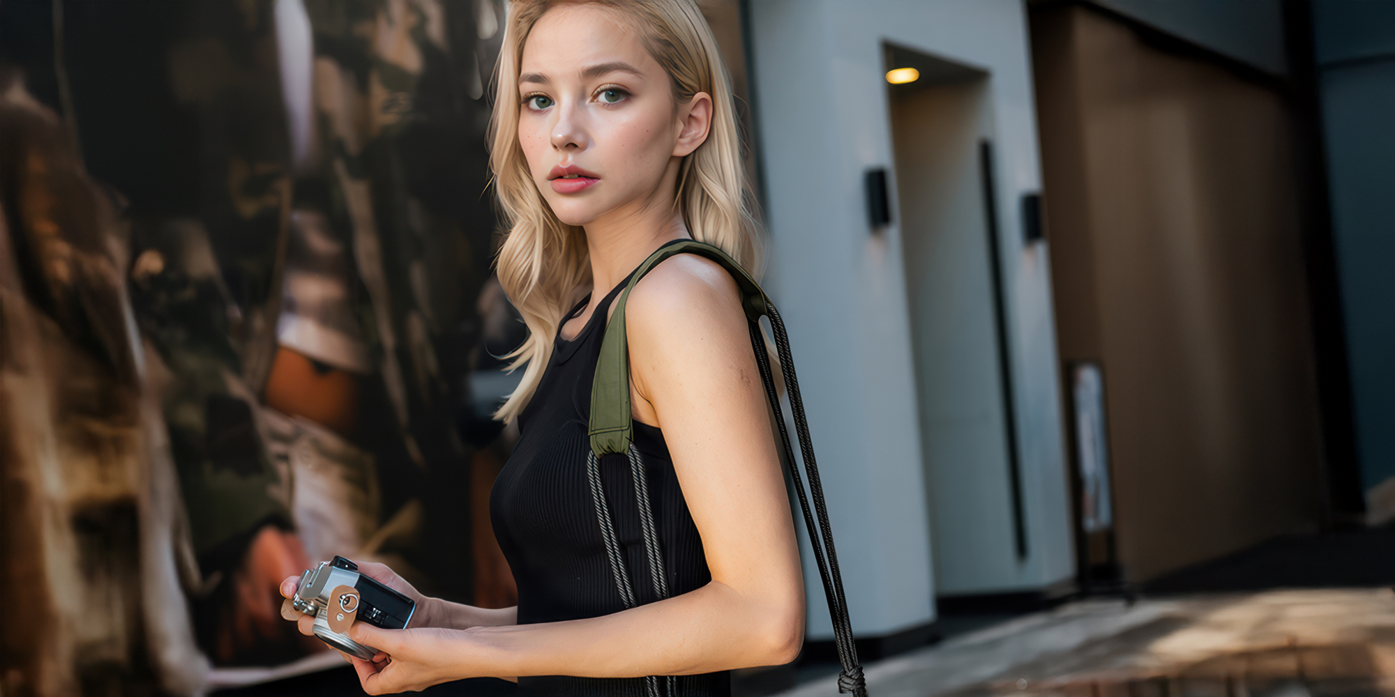 Torba fotograficzna K&F Concept Urban Wander Sling U11 5 l - zielona