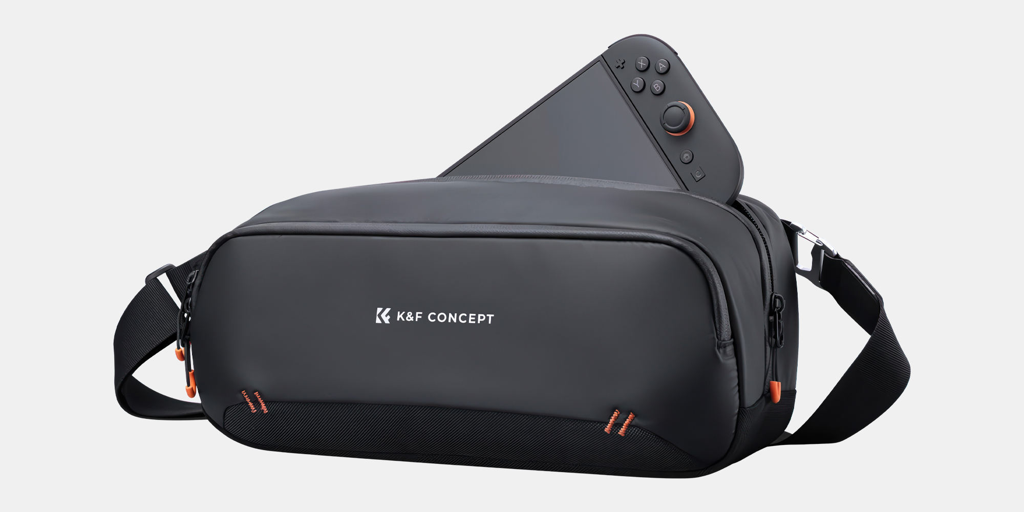 Torba na ramię K&F Concept Urban Wander 17 5 l - czarna - Trzy sposoby noszenia