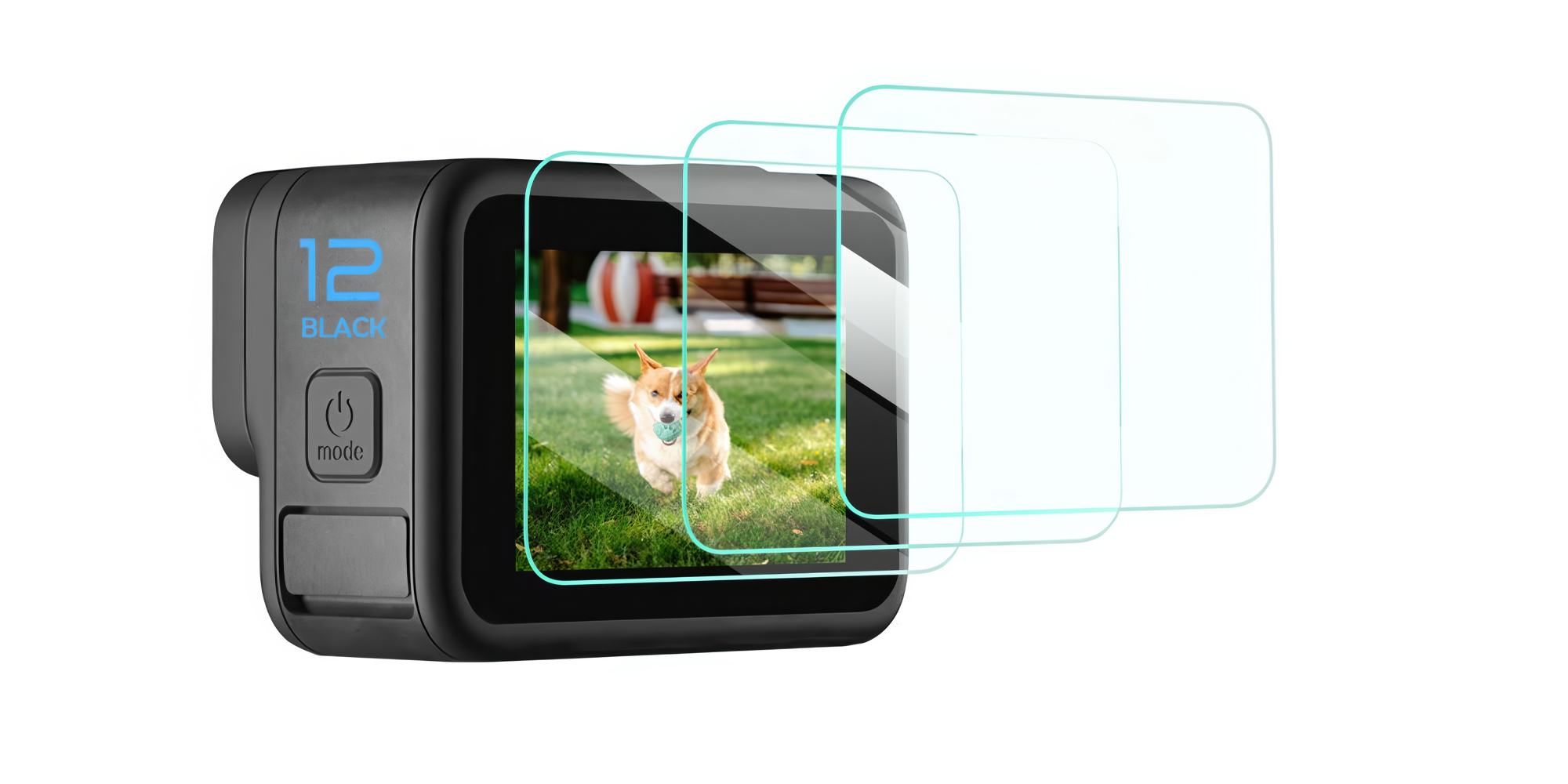 Zestaw osłon LCD K&F Concept do GoPro Hero 9 / 10 / 11 / 12 - Idealne rozwiązanie do codziennej ochrony