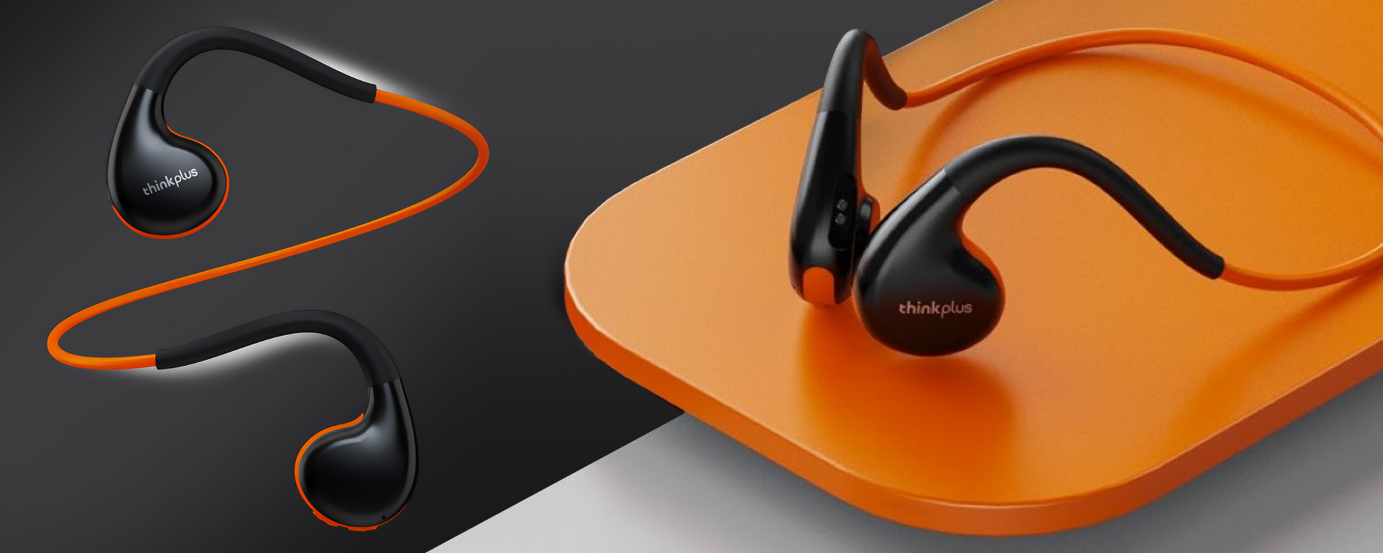 Słuchawki bezprzewodowe Lenovo X7 - czarne
