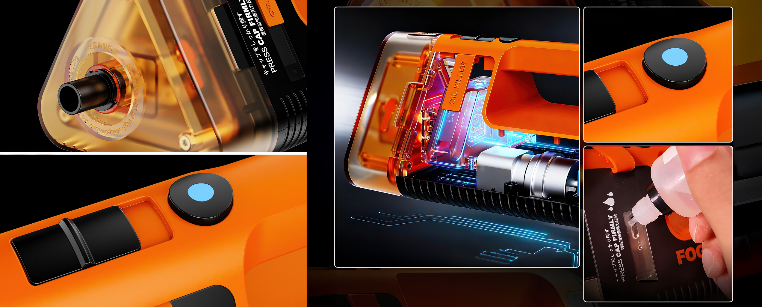 Generator dymu Lensgo Smoke Master Pro