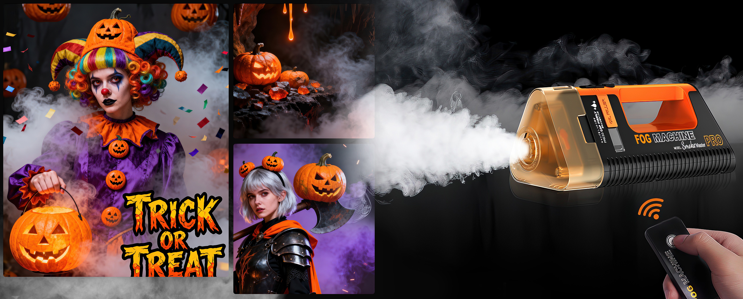 Generator dymu Lensgo Smoke Master Pro