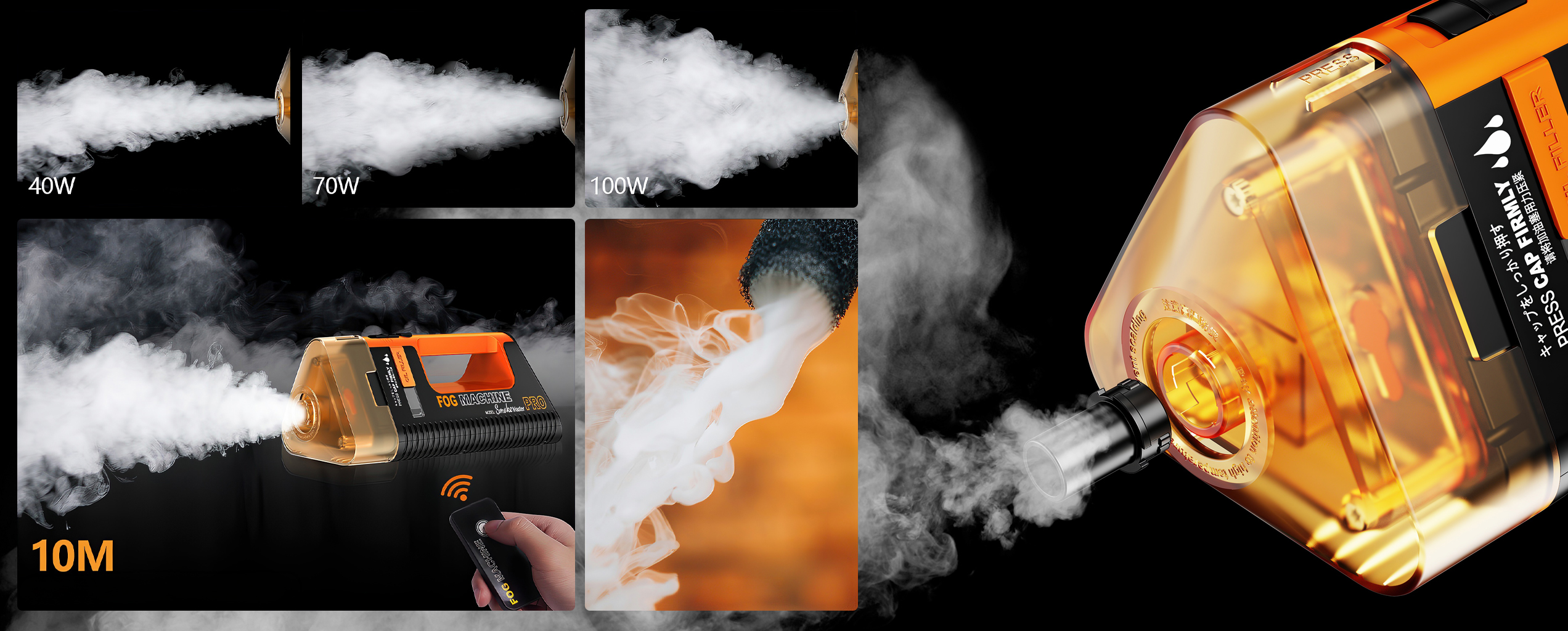 Generator dymu Lensgo Smoke Master Pro