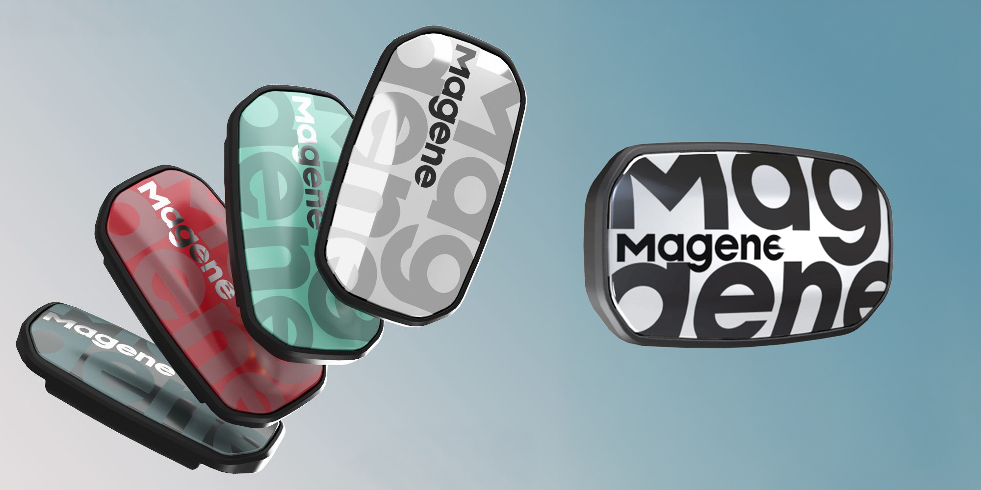 width=100% Czujnik tętna Magene H603 - biały