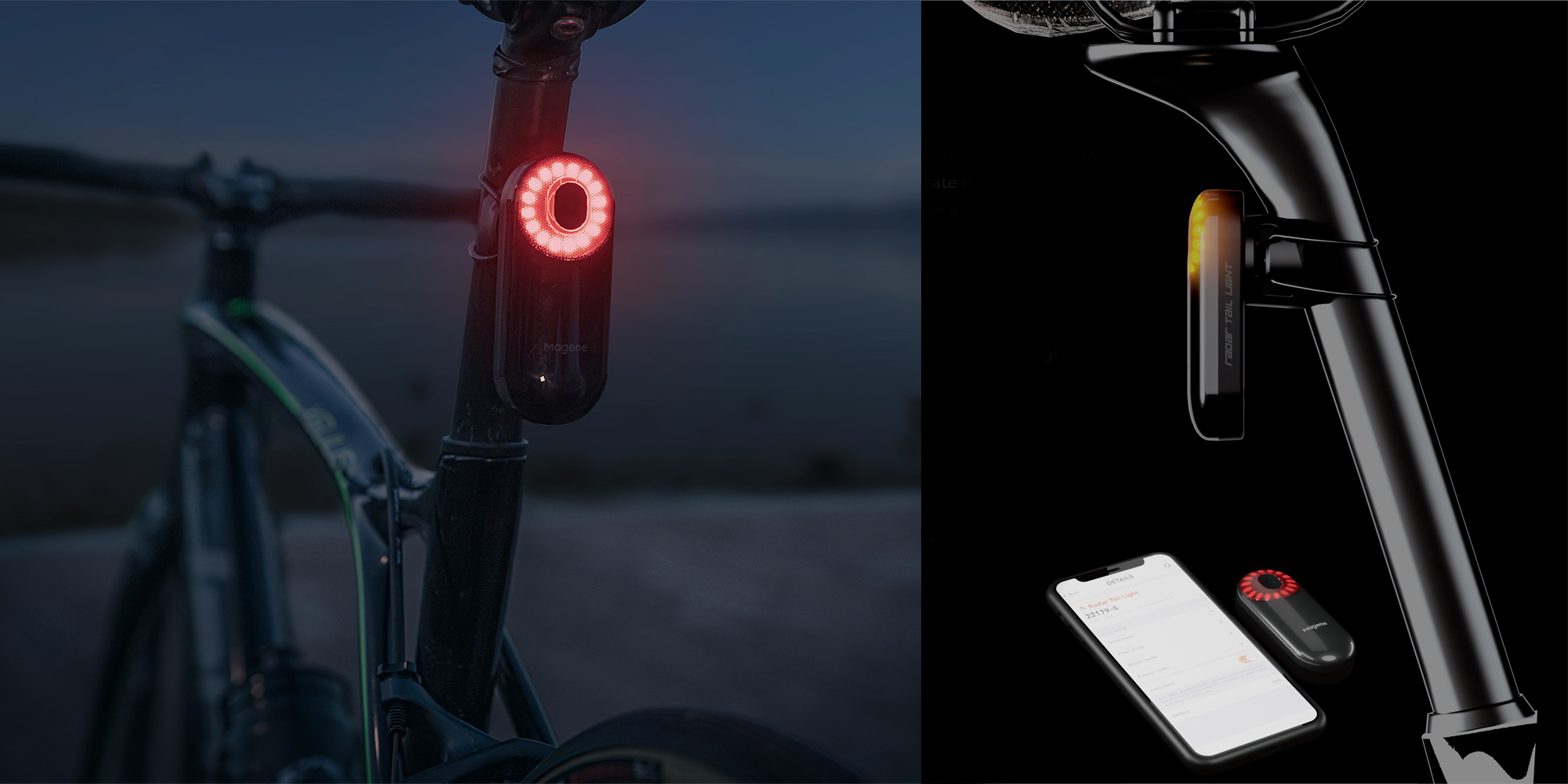 Lampka rowerowa Magene L508 tylna