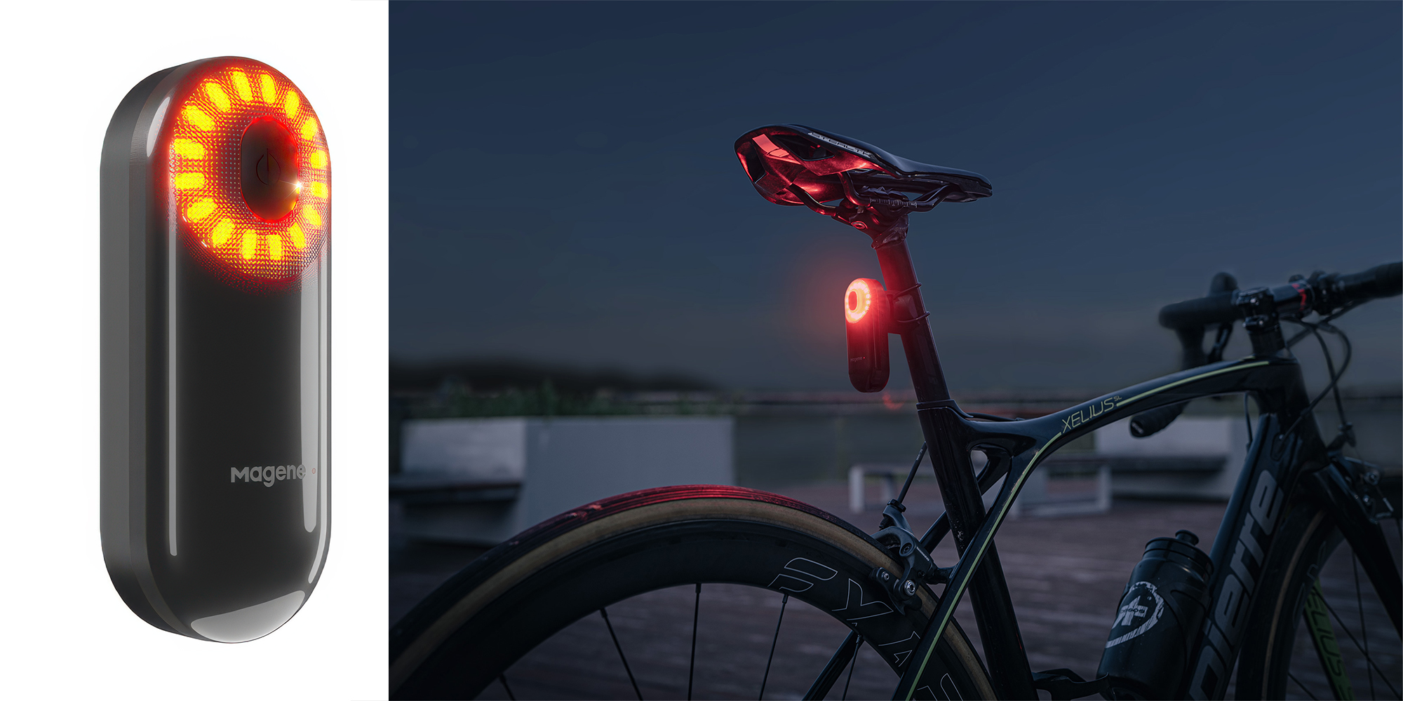 Lampka rowerowa Magene L508 tylna