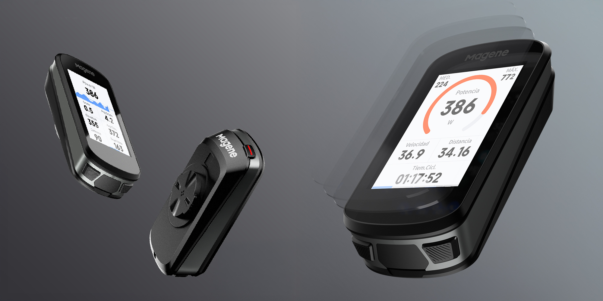 Licznik rowerowy Magene C506