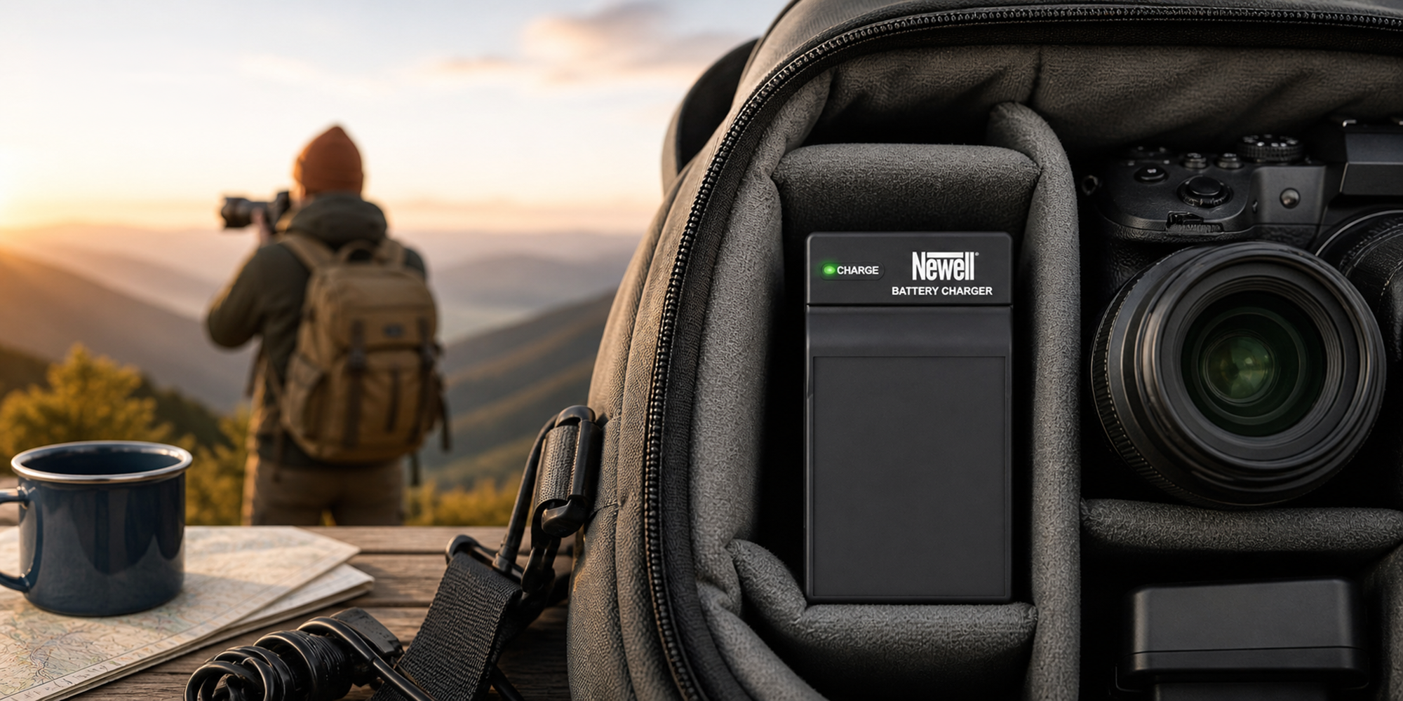 Ładowarka Newell DC-USB do akumulatorów NP-BG1 do Sony