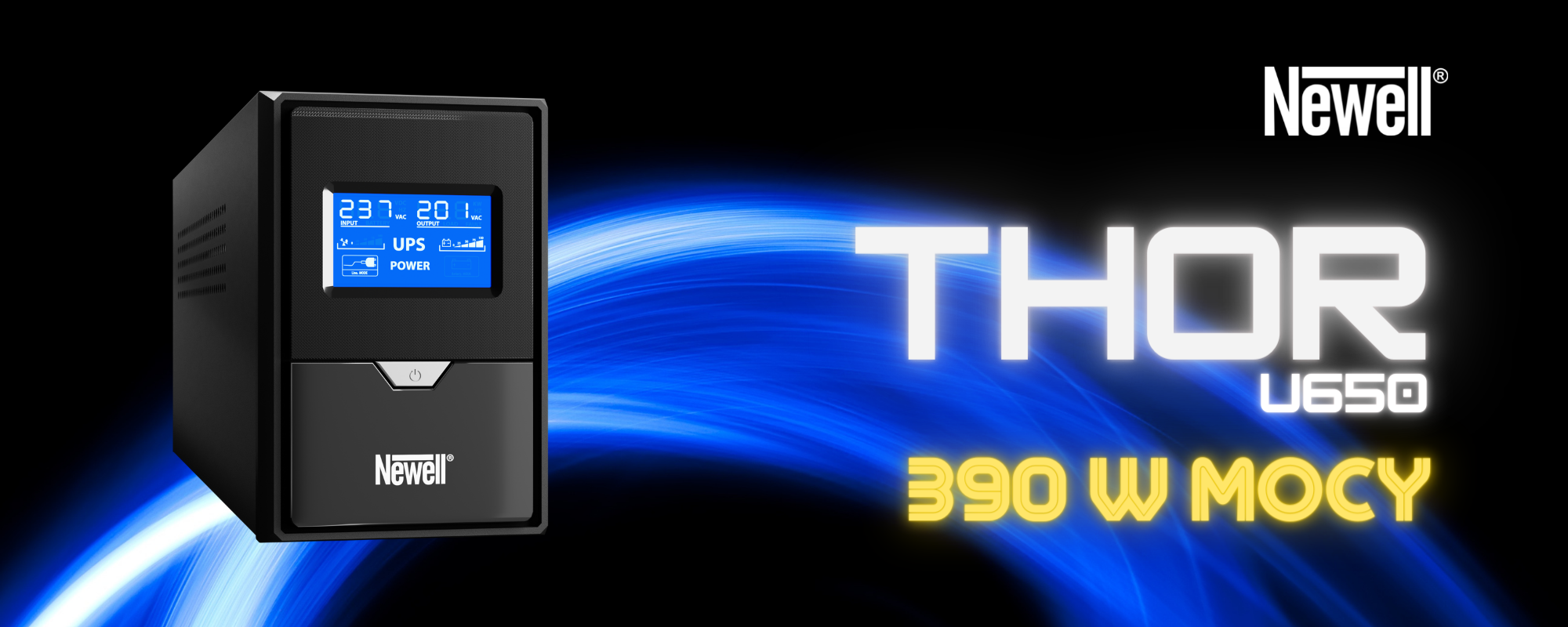 Zasilacz awaryjny UPS Newell Thor U650