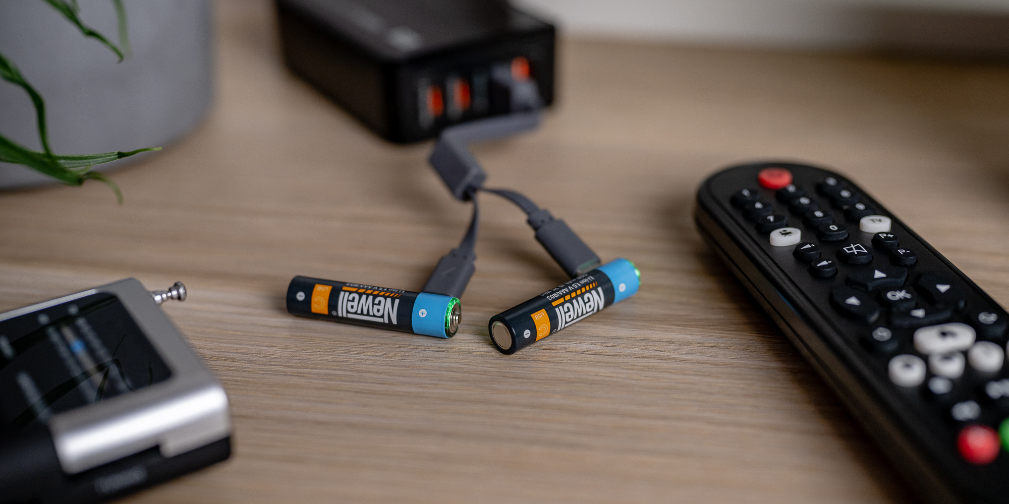 Newell AAA USB-C 500 mAh battery 2 pcs blister
