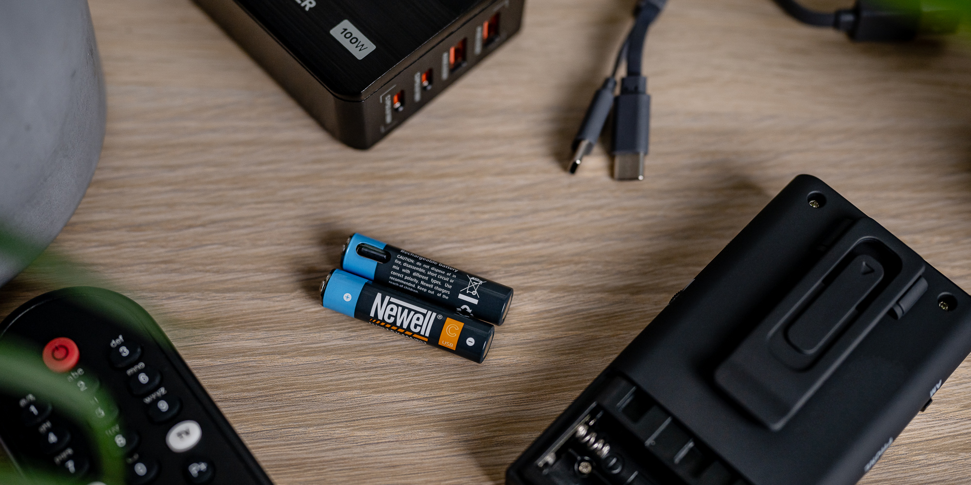 Newell AAA USB-C 500 mAh rechargeable battery 2 pcs blisterr