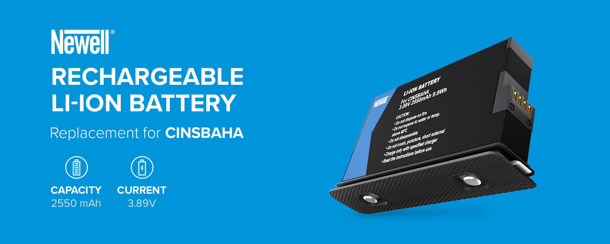 Akumulator Newell zamiennik CINSBAHA do Insta360 X5