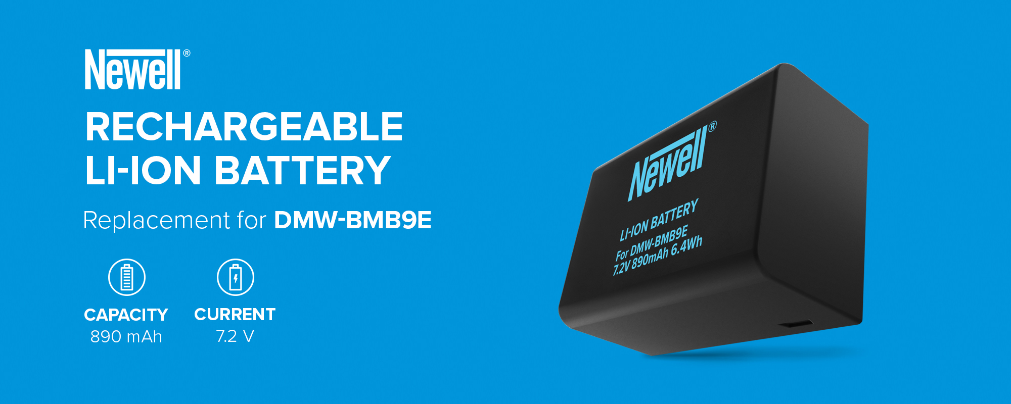 Akumulator Newell zamiennik DMW-BMB9E do Panasonic