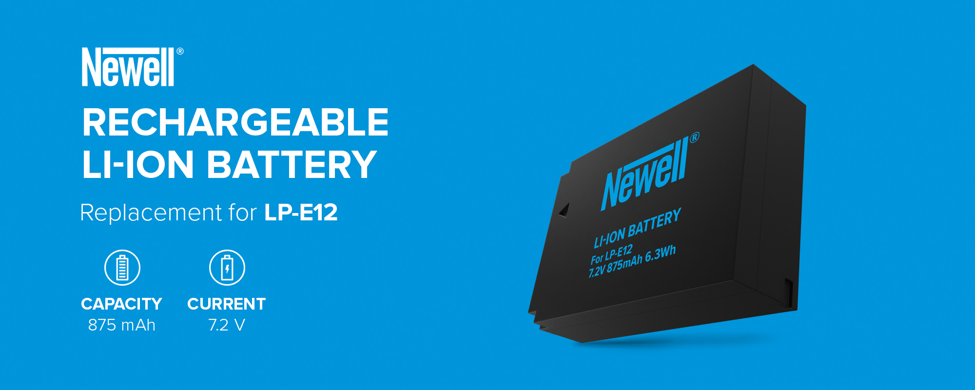 Akumulator Newell zamiennik LP-E12 do Canon