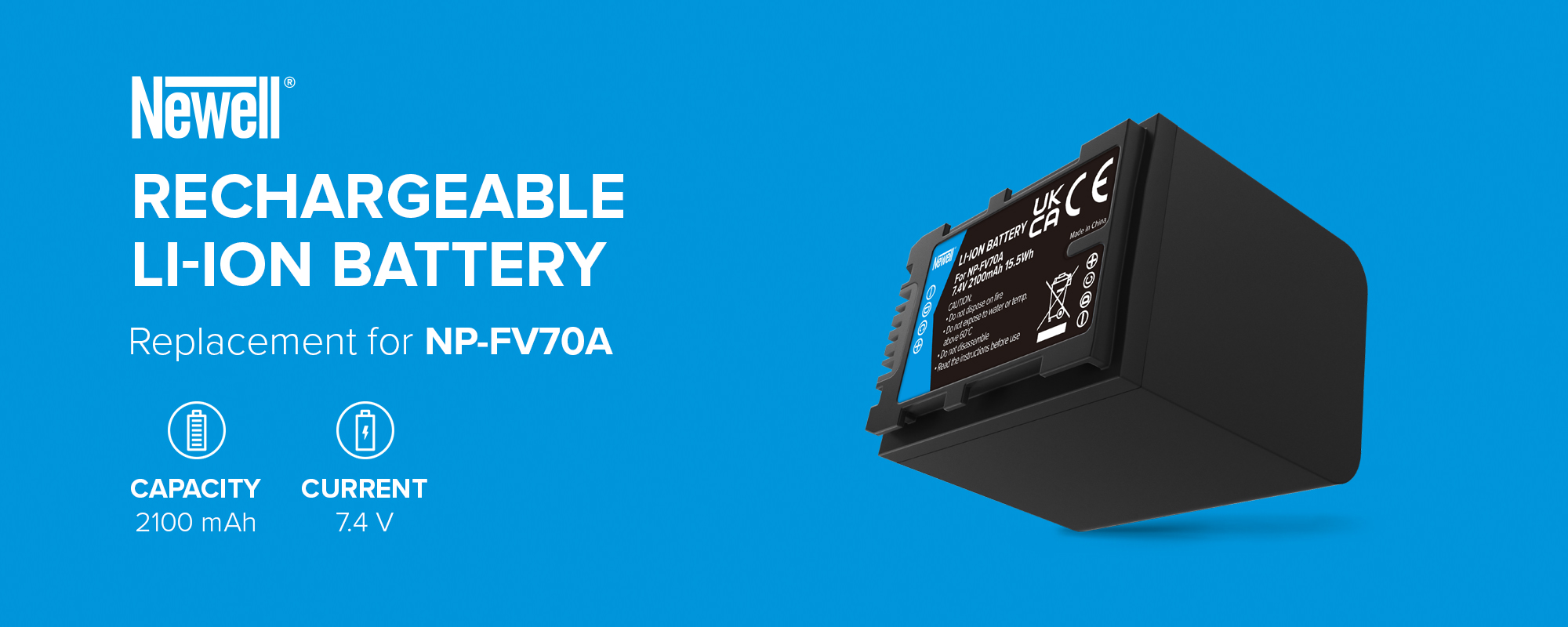 Akumulator Newell zamiennik NP-FV70A do Sony