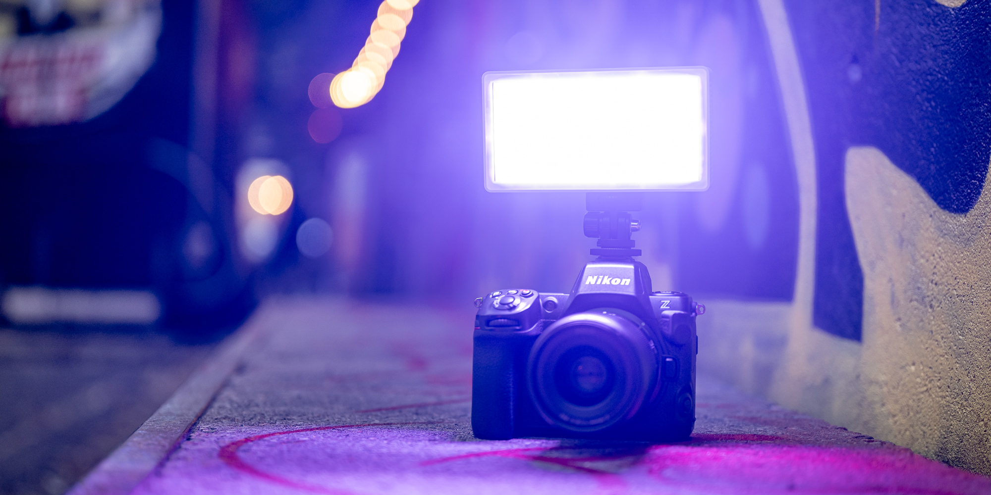 Lampa LED Newell Arya RGB 40 W