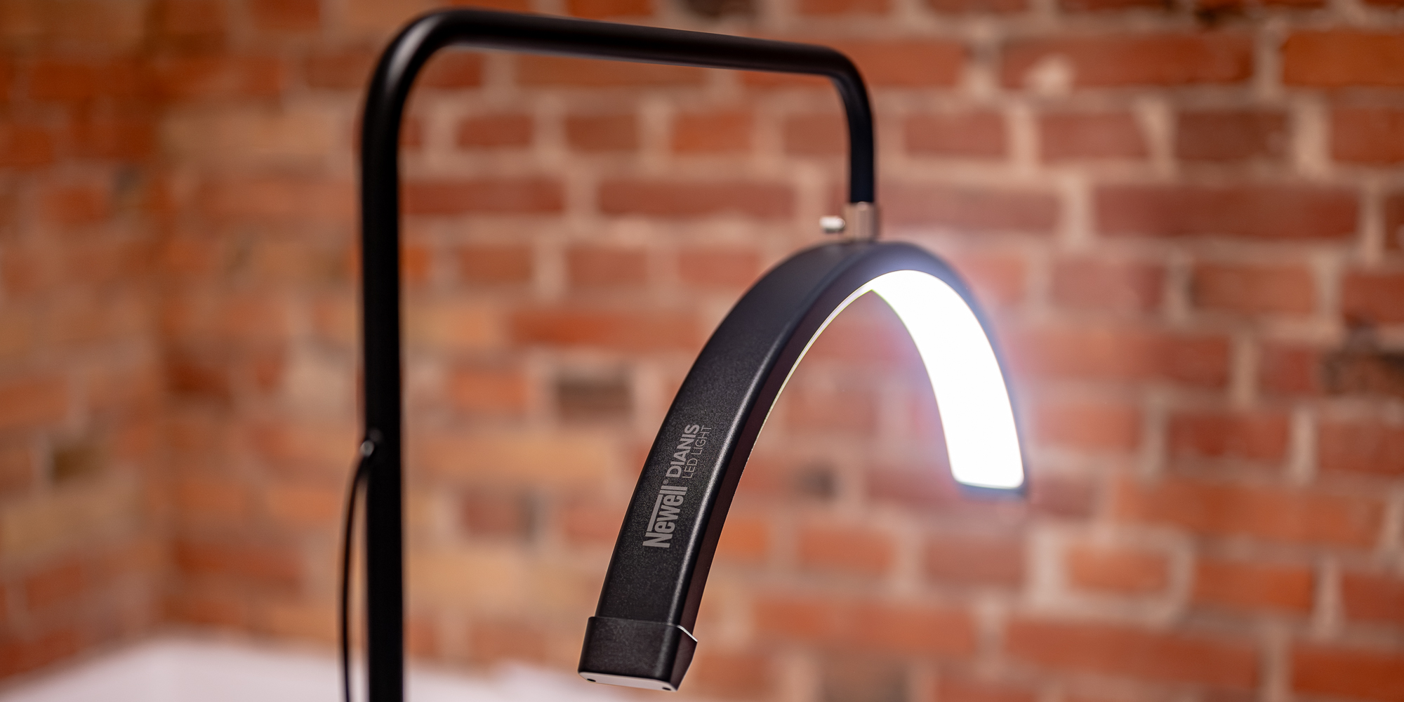 Lampa LED Newell Dianis - czarna