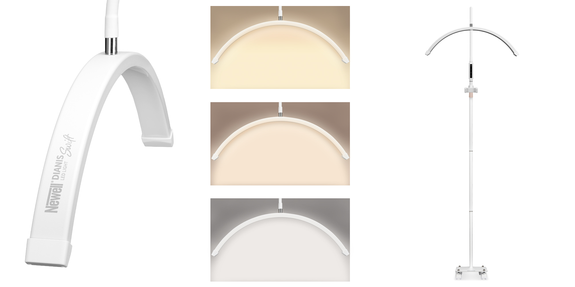 Lampa LED Newell Dianis Swift - biała
