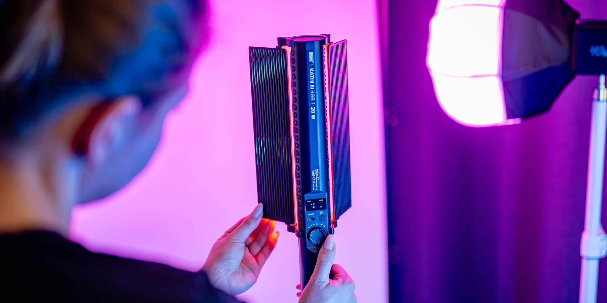 Lampa LED Newell RGB Kathi III