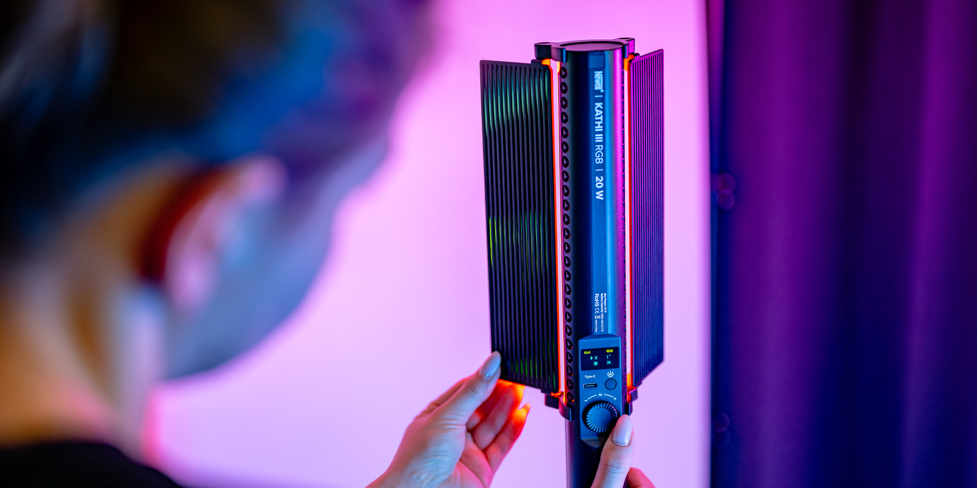 Lampa LED Newell RGB Kathi III