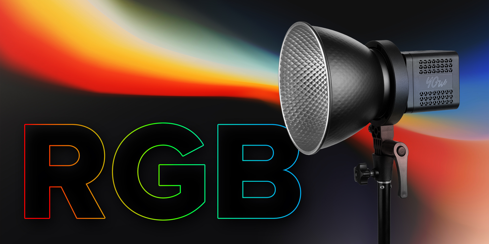 Lampa LED Newell Tara 40 RGB