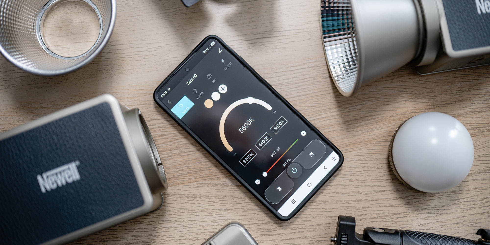 Lampa LED Newell Zora 60 WB (2700 - 6500 K)